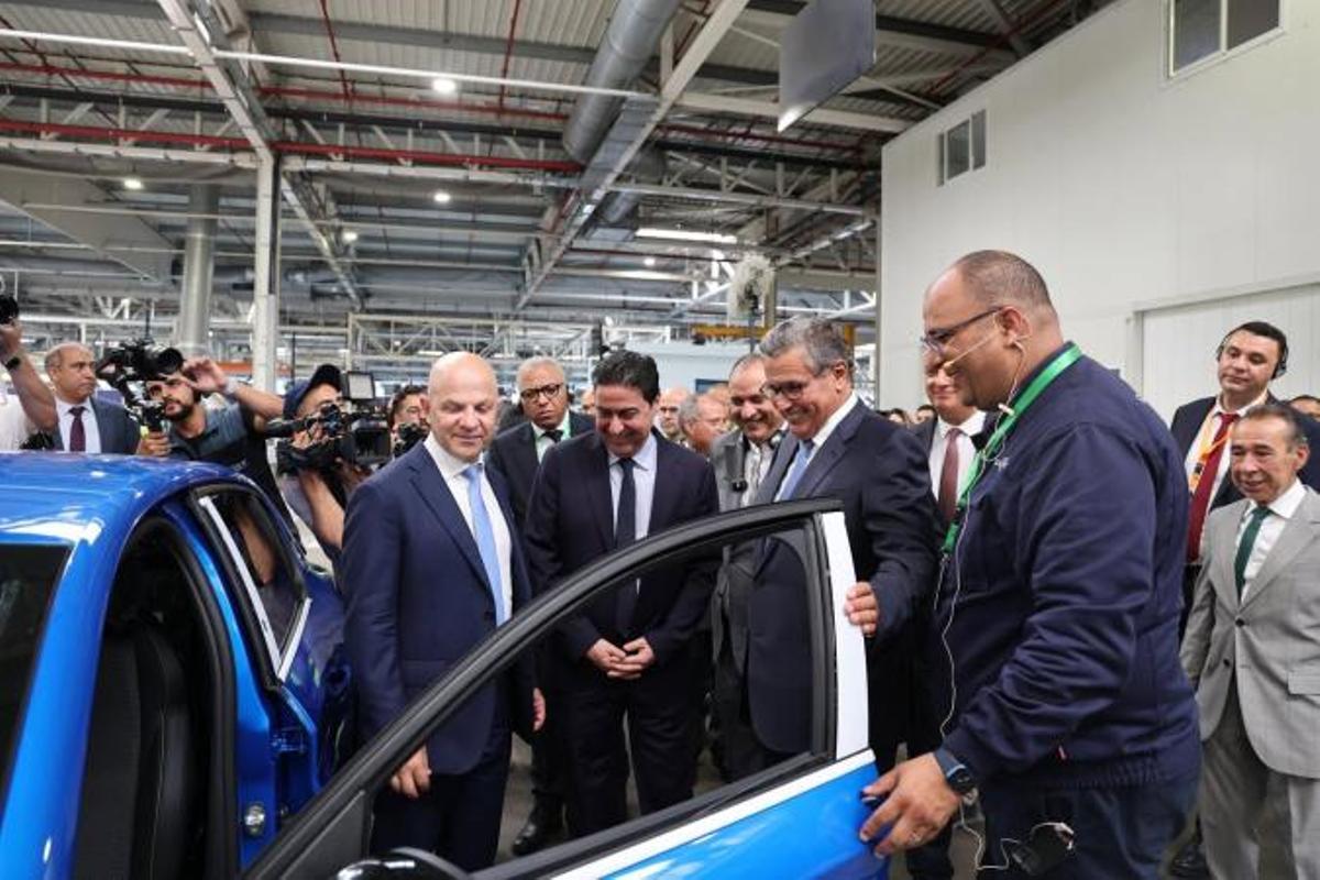 El acto de inauguración de la ampliación de Stellantis Kénitra, en Marruecos, en julio de 2025