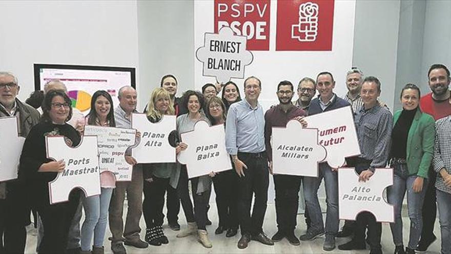 Blanch elige a sus candidatos para liderar al PSPV en las comarcas