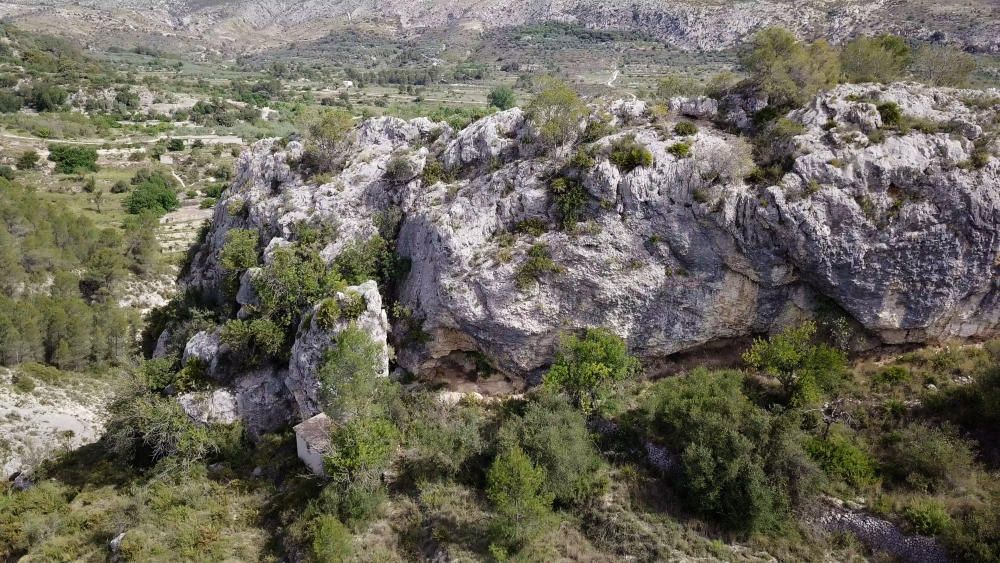 Se podrá ver por primera vez los calcos realizados de las pinturas prehistóricas de las cuevas y abrigos de la provincia