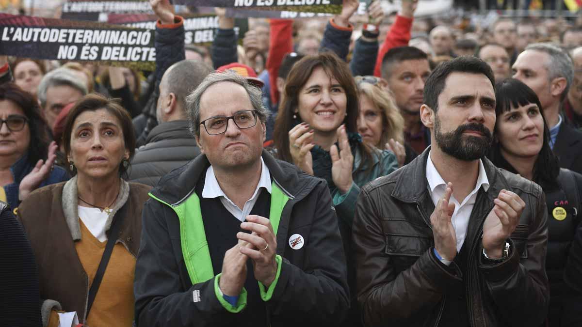 Torra pide a la comunidad internacional que escuche el clamor de Catalunya