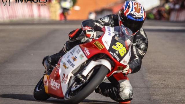 El grovense se había retirado del motociclismo en activo y solo corría la prueba leonesa.