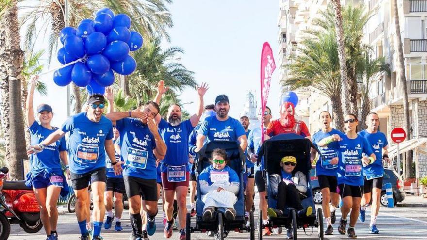 Cinco jóvenes con ataxia telangiectasia y 30 corredores solidarios participarán en el Maratón