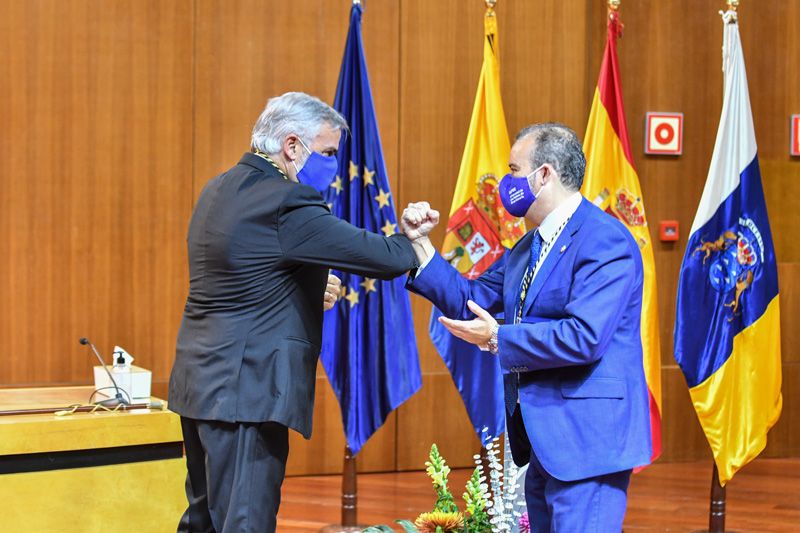 Toma de posesión de Lluis Serra como rector de la ULPGC
