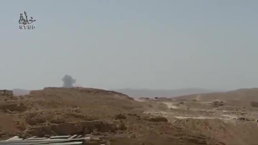 El Estado Islámico afirma que ha derribado un avión de guerra sirio cerca de Damasco