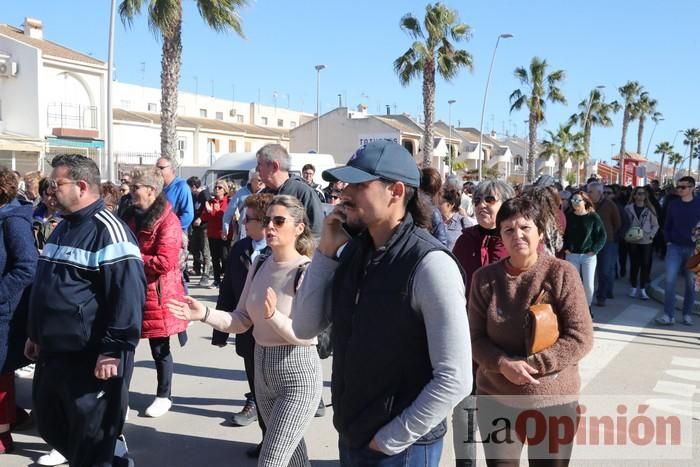 Los Alcázares se echa a la calle para exigir soluciones a las inundaciones