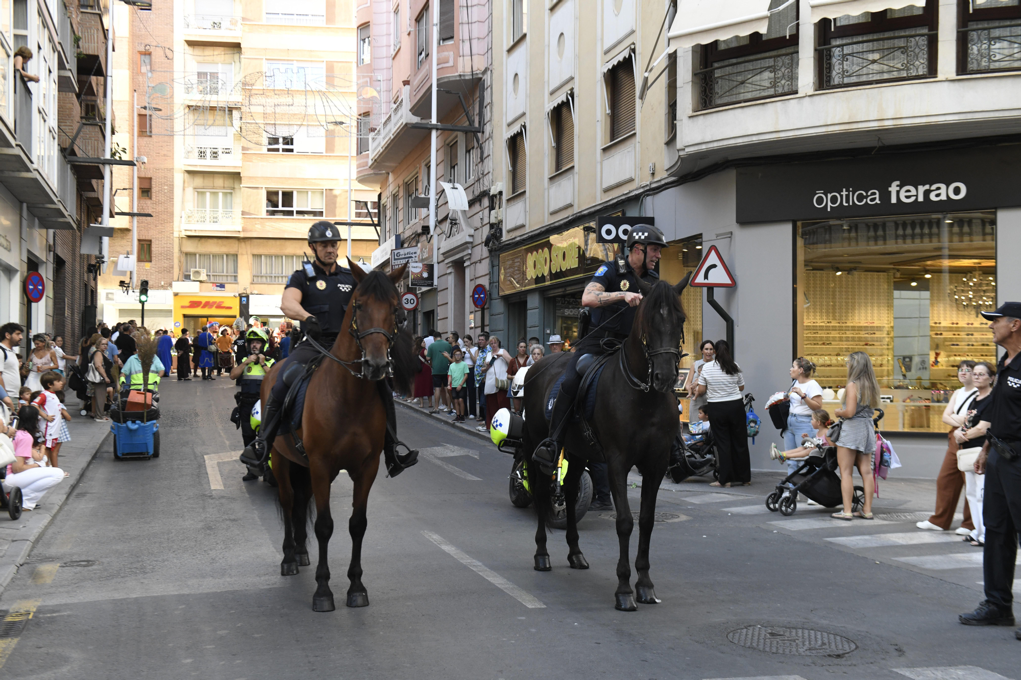 Fesfile infantil de las Fiestas de Moros y Cristianos de Murcia