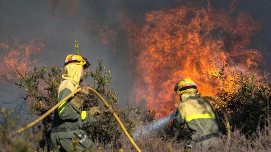 Quince incendios forestales azotan tres provincias gallegas