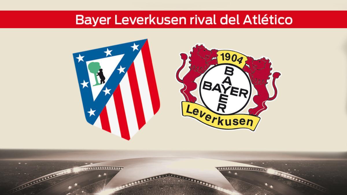 El Atlético se enfrentará al Bayer Leverkusen en octavos.