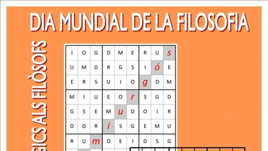 Día de la Filosofía - Dels quadrats màgics als filòsofs