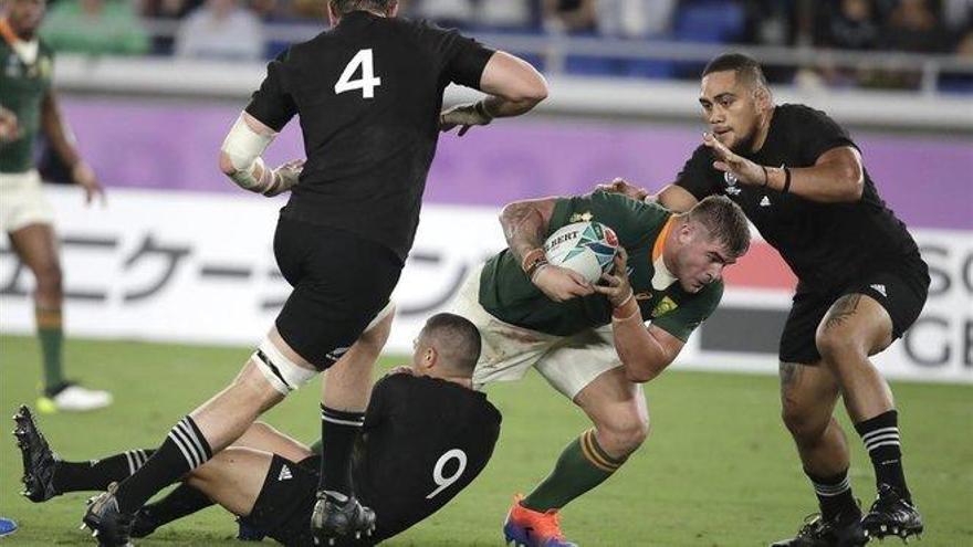 Los All Blacks superan con éxito su debut en el Mundial ante Sudáfrica