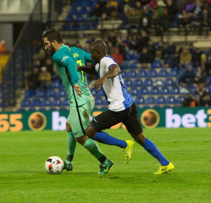 El Hércules llega vivo al Camp Nou