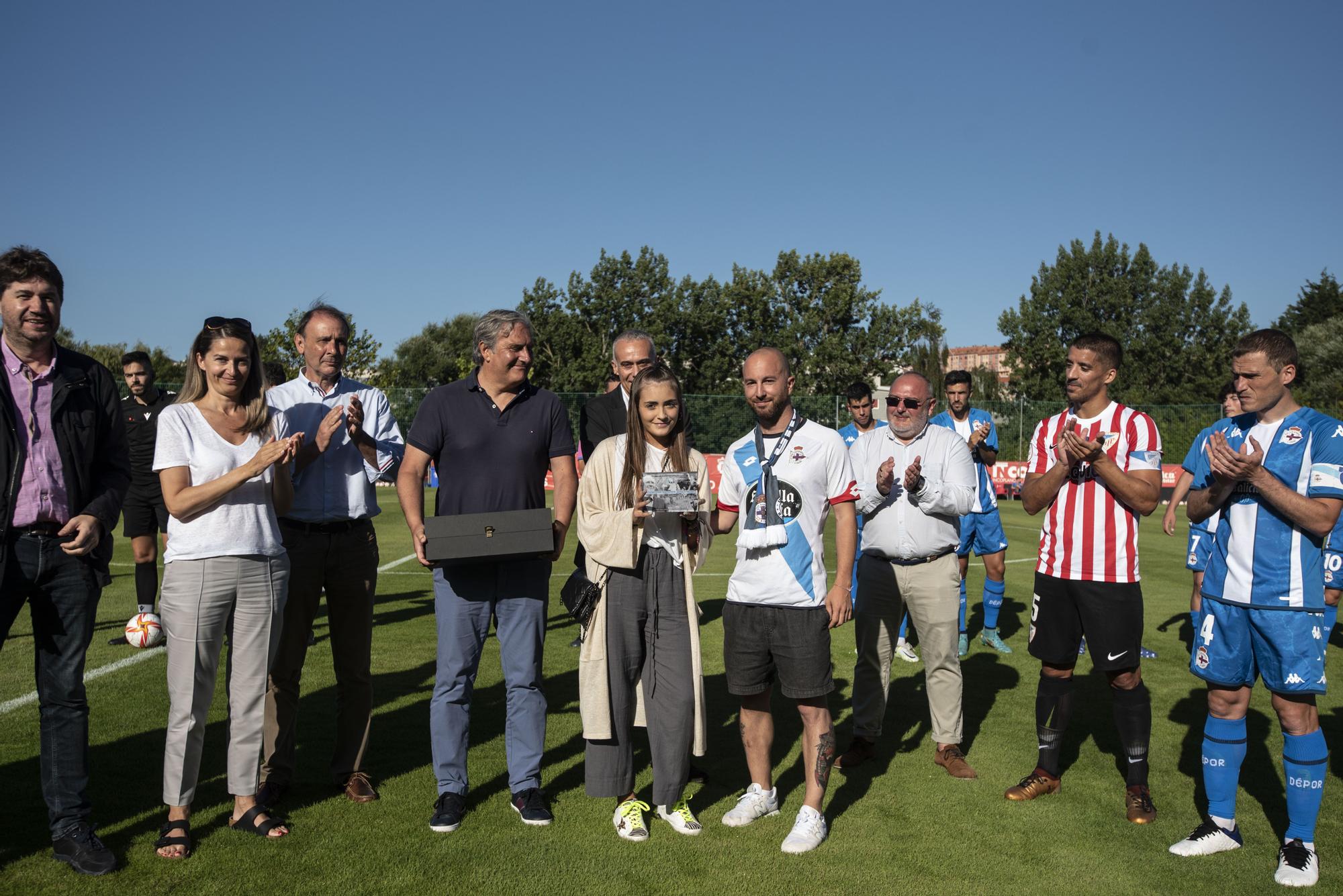 Homenaje a Arsenio Iglesias en el debut del Dépor en pretemporada