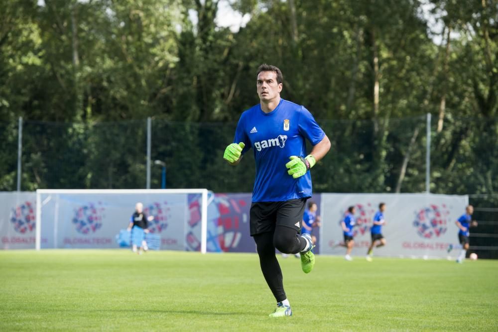 Entrenamiento del Real Oviedo