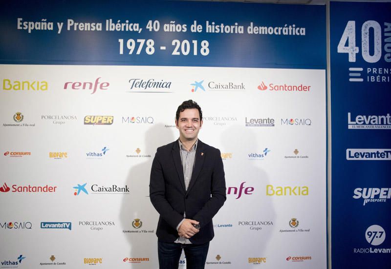 Photocall de la gala del 40 aniversario de Prensa Ibérica en Levante-EMV