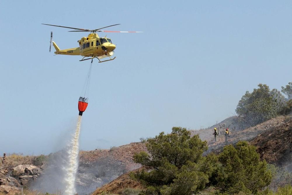 Incendio en Portman