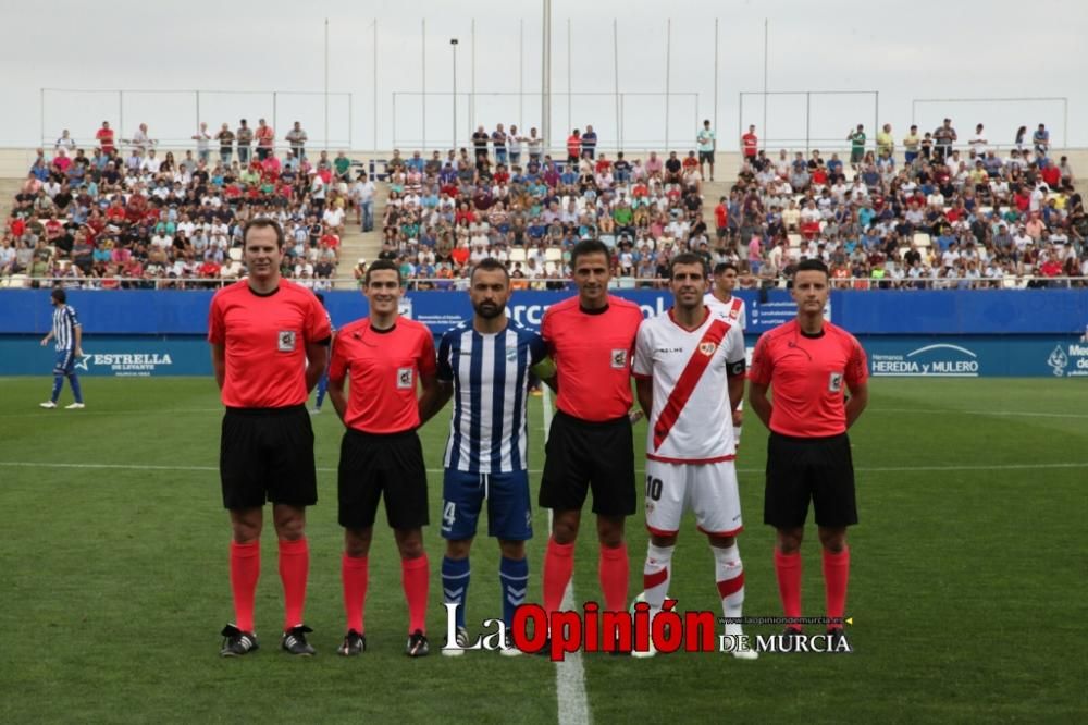 Segunda División: Lorca FC - Rayo Vallecano