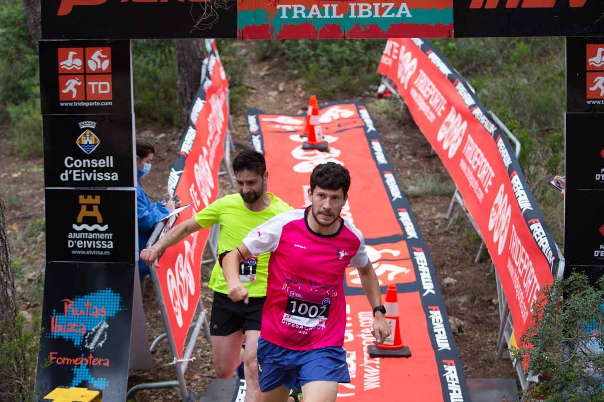 Prueba  CRI Trail Running, que se ha desarrollado en las inmediaciones de la ciudad de Ibiza