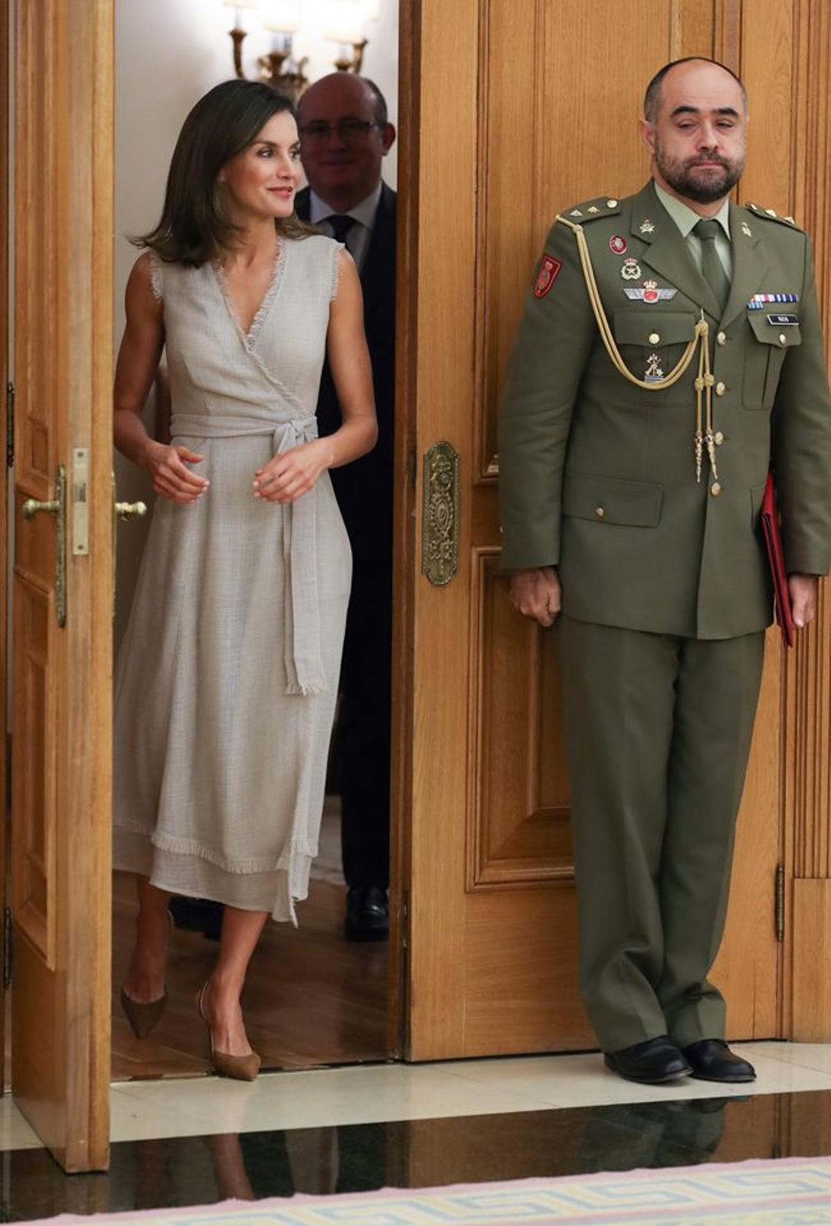 El look más natural de doña Letizia