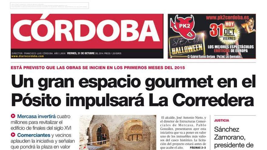 La portada de CÓRDOBA