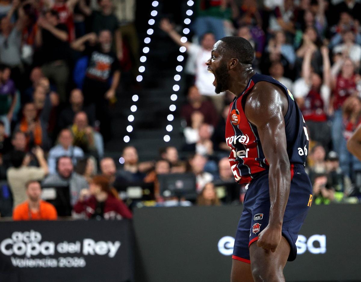 Omoruyi, clave en una final en la que llegó hasta los 23 puntos.
