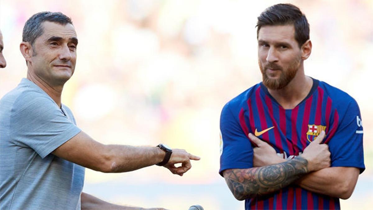 Valverde, sobre Messi: Estamos viviendo una época irrepetible por ver a un jugador como él