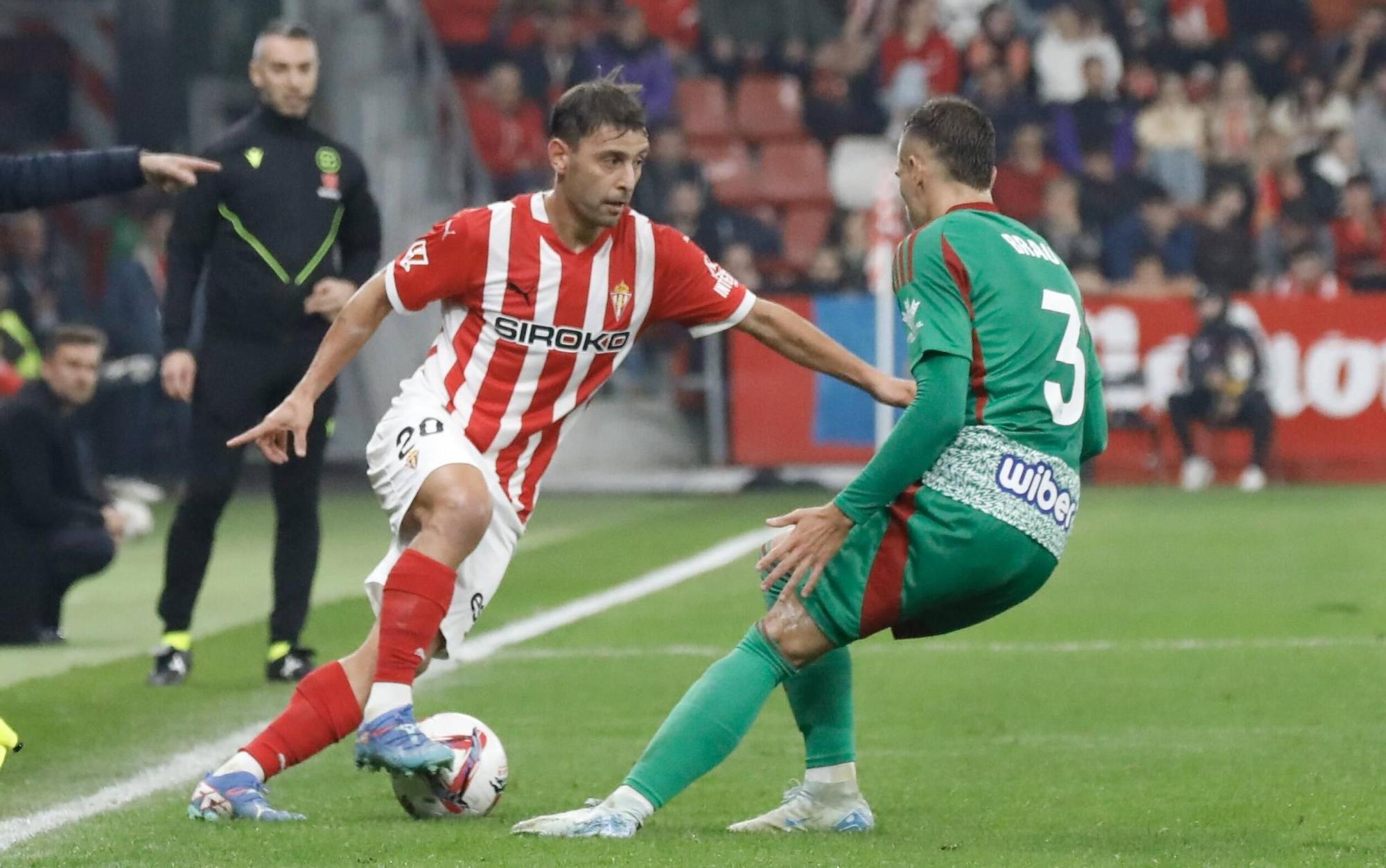 Así fue el partido Sporting-Granada, en imágenes