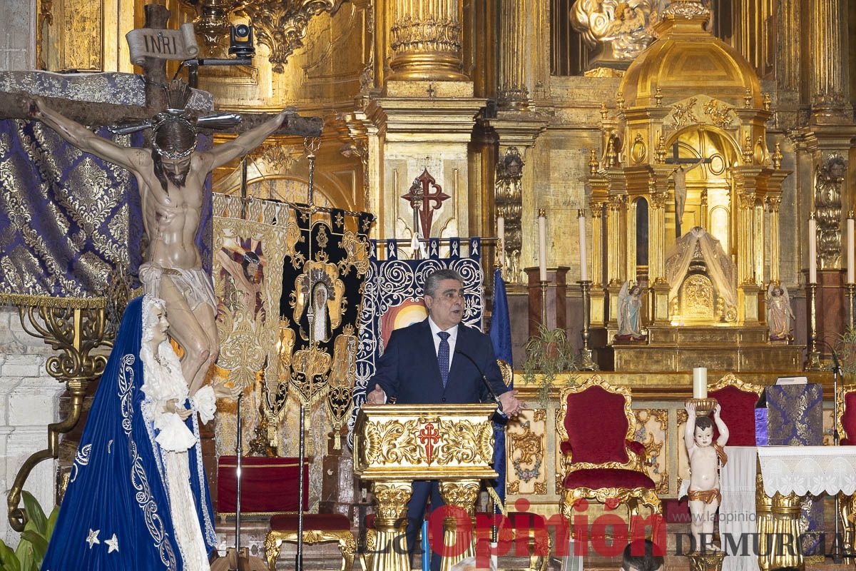 Pregón de Semana Santa en Caravaca