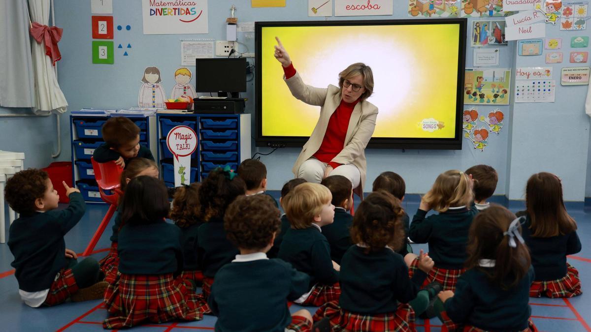 Una clase íntegra en Inglés en el CPR Las Acacias