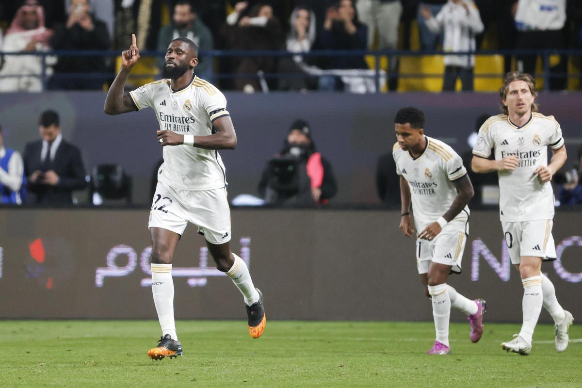 El Real Madrid - Atlético de Madrid de la Supercopa de España, en imágenes