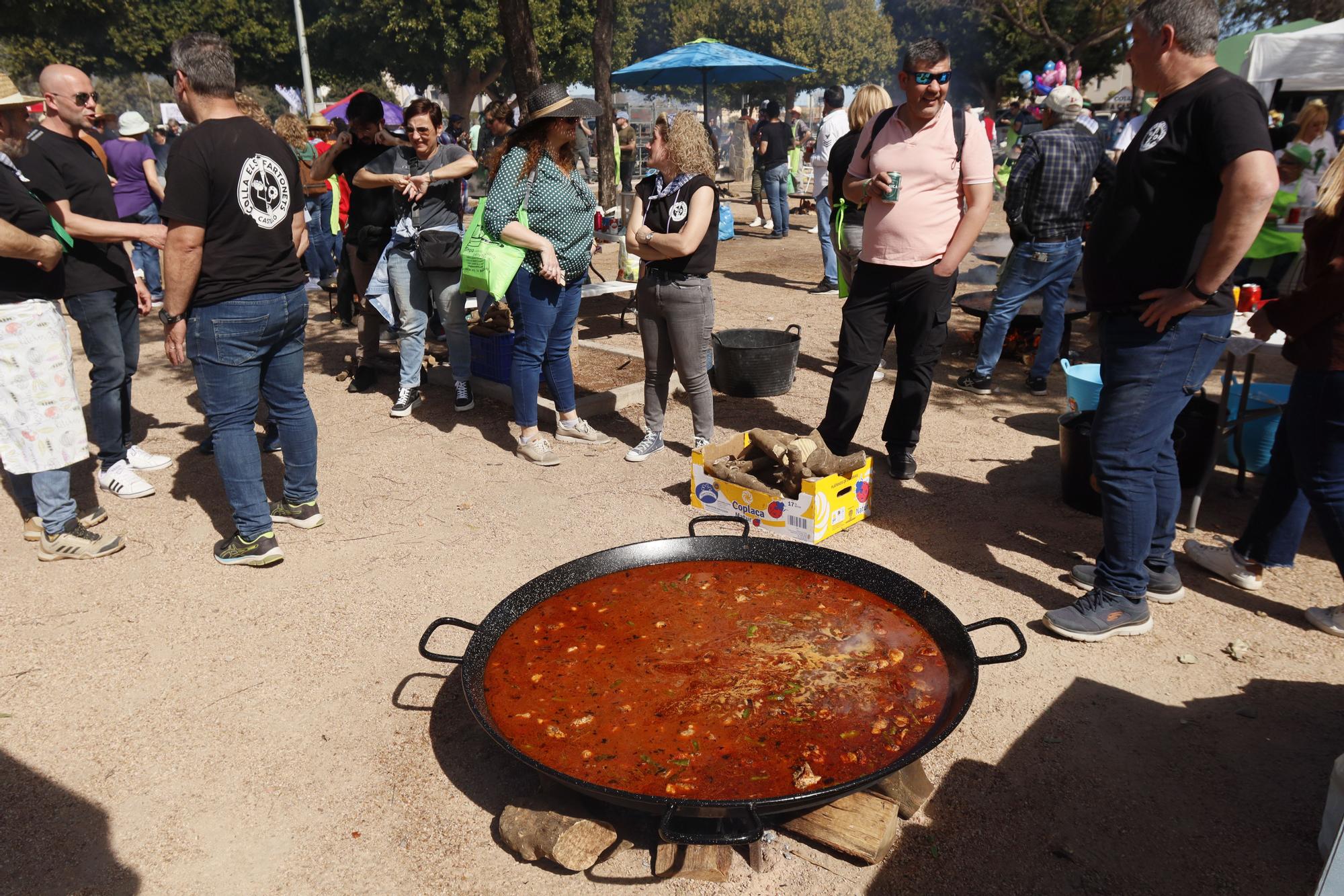 Todas las imágenes del concurso de paellas de intercollas de la Magdalena 2023