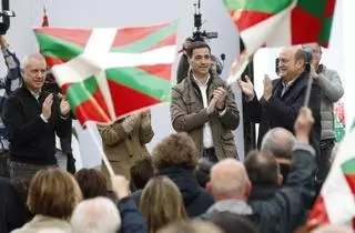 El PNV celebra ser la primera fuerza en Euskadi