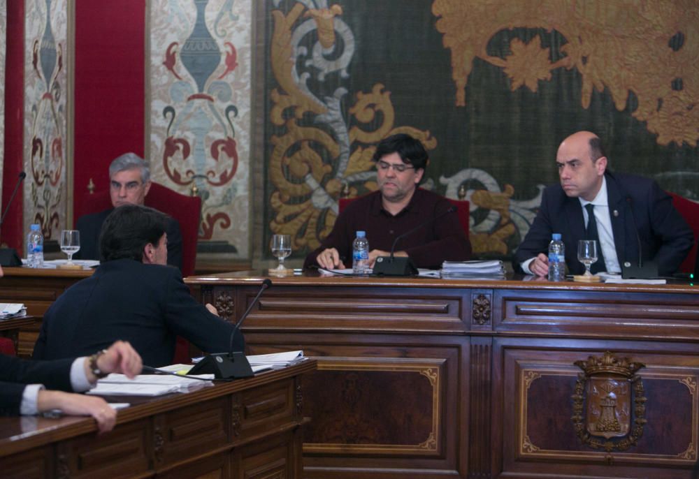 Pleno de presupuestos de Alicante