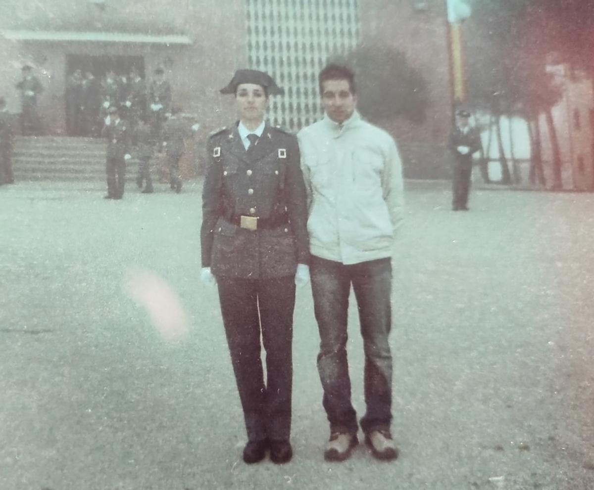 Jenny junto a su marido, Ismael