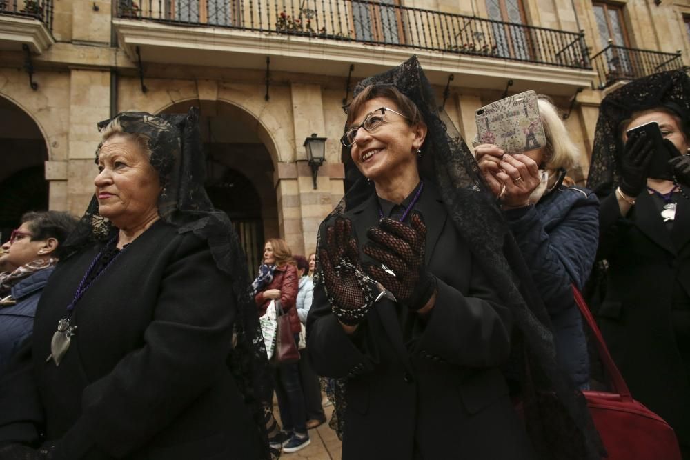 Procesión de la Soledad en Oviedo