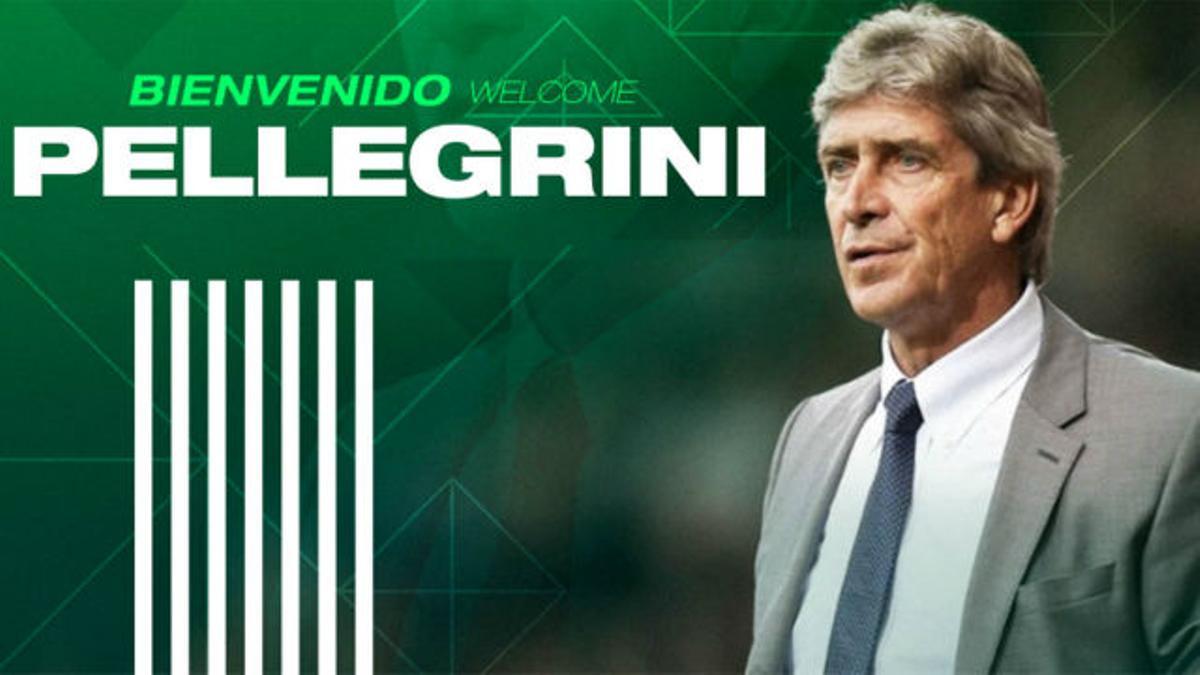 Manuel Pellegrini vuelve a España de la mano del Betis