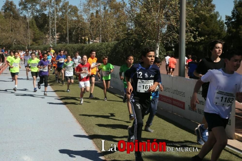 Final Cross Escolar de Lorca . Alevín masculino