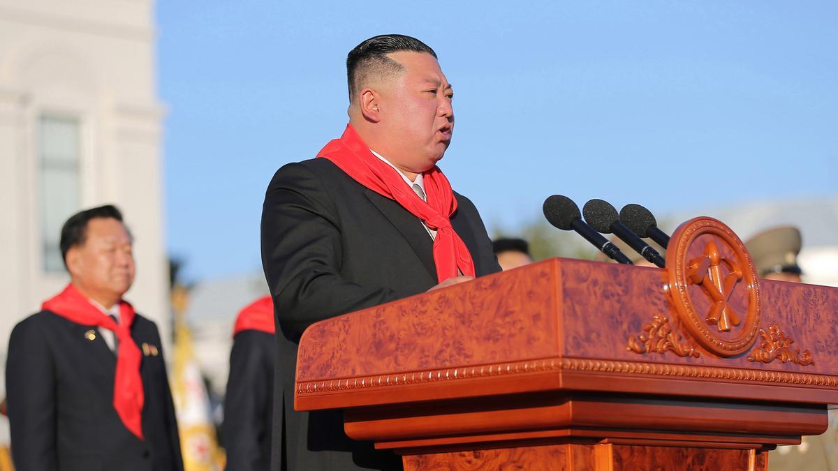 El líder de Corea del Norte, Kim Jong Un.