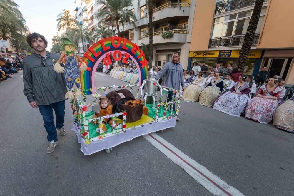 Cabalgata de disfraces de las Fallas de Gandia