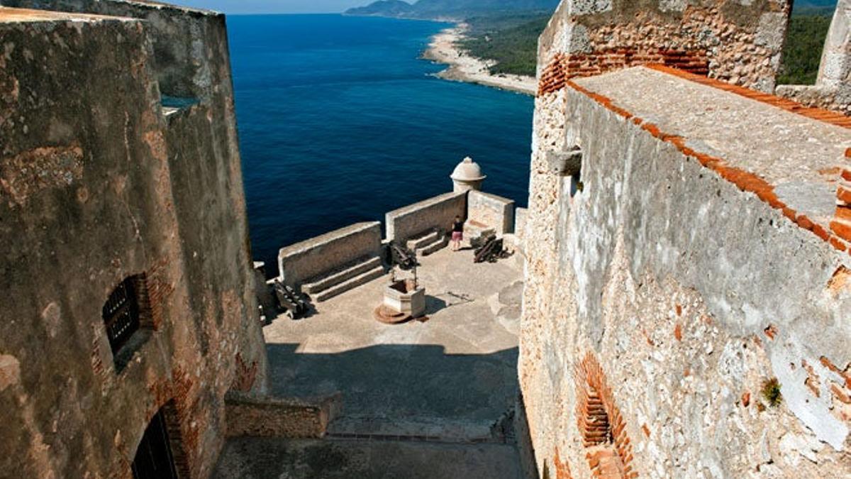 Fortaleza de la Roca del Morro en Santiago de Cuba