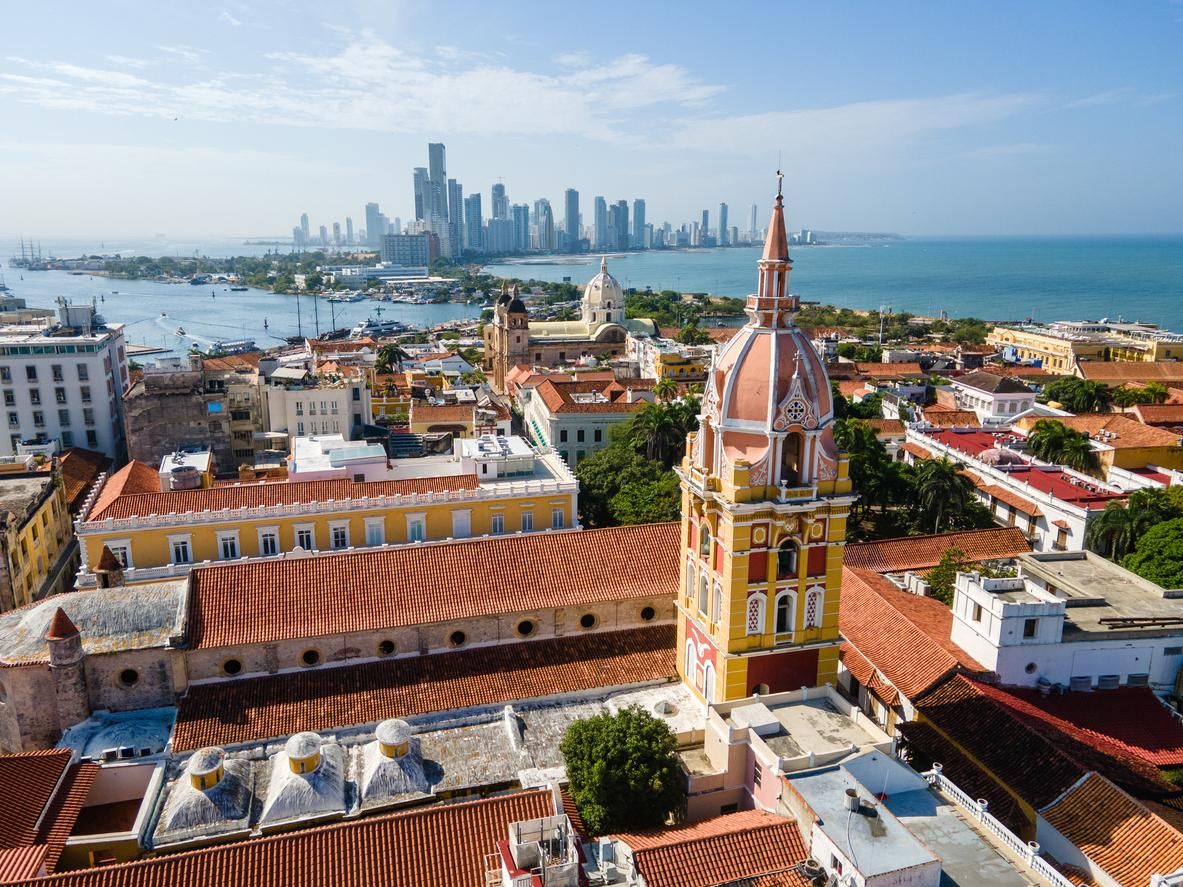 Estas islas están muy cerca de Cartagena de Indias.