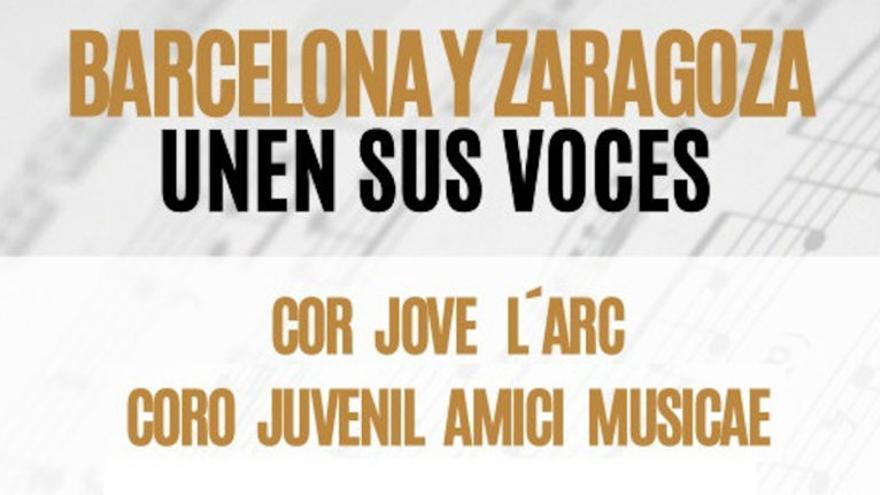 Auditorio Zaragoza - Barcelona y Zaragoza unen sus voces