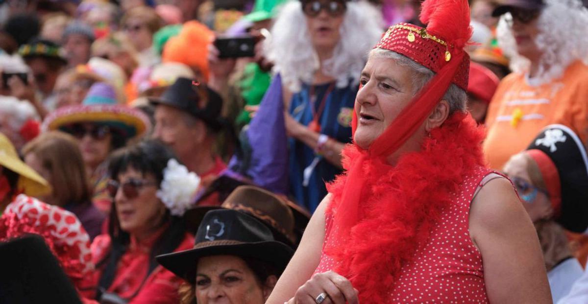El Carnaval de Santa Cruz pone el broche de oro con un tributo a sus mayores