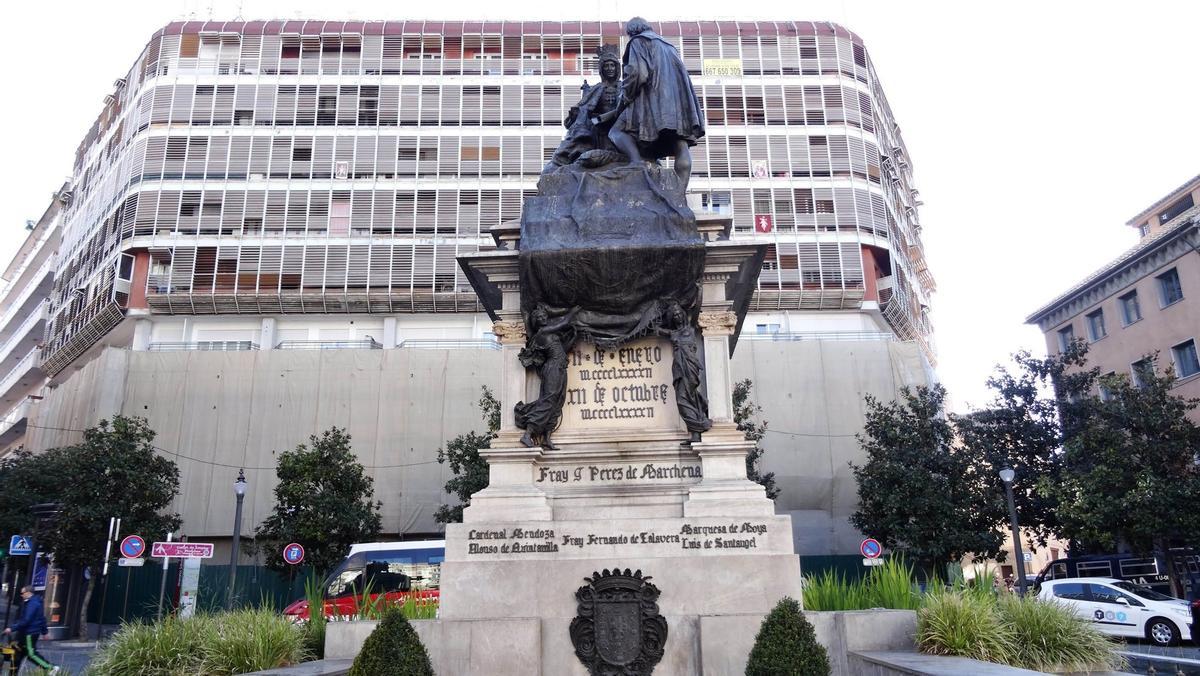 Edificio del Banco Santander en Granada