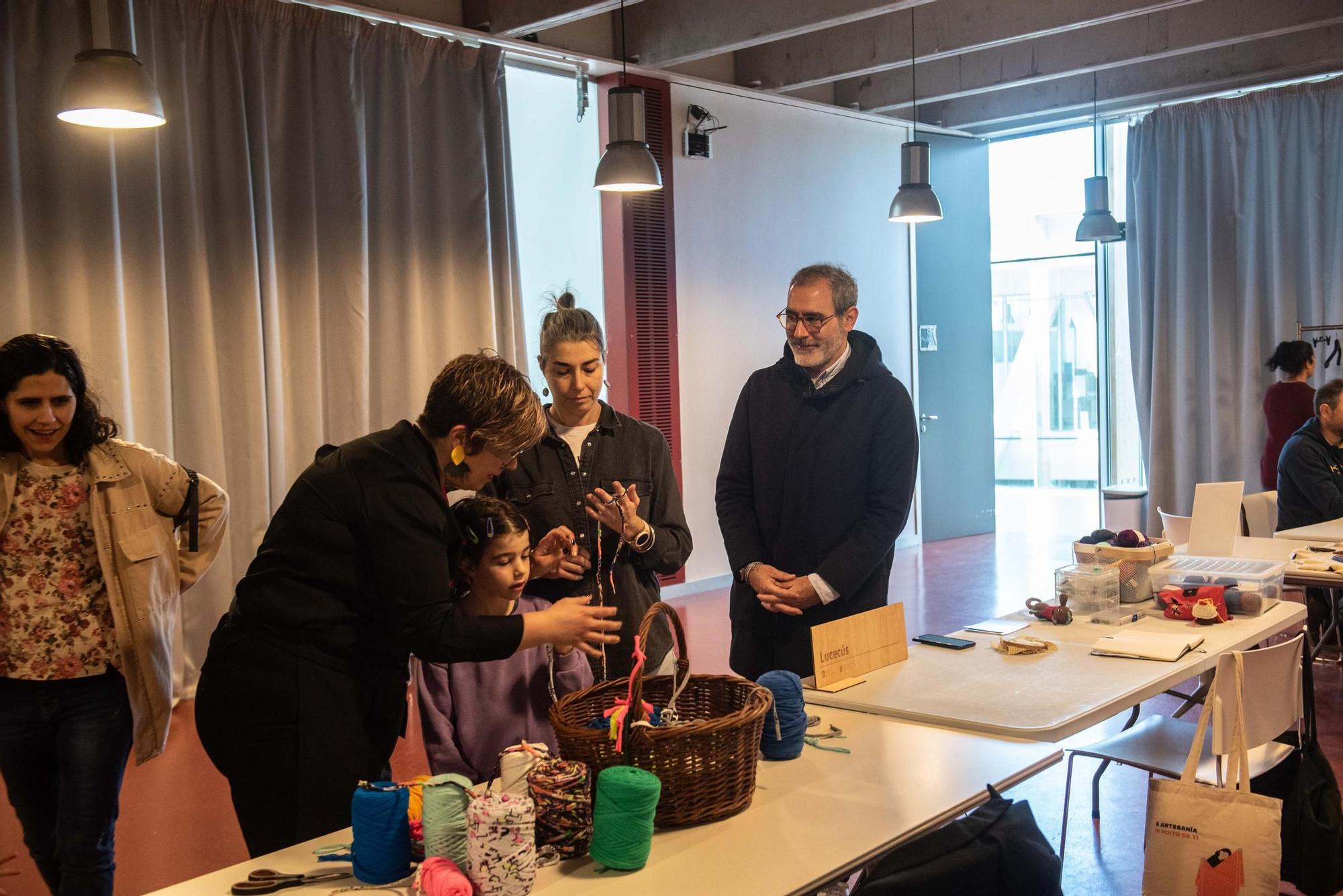 Talleres en el Ágora de A Coruña por los Días de la Artesanía