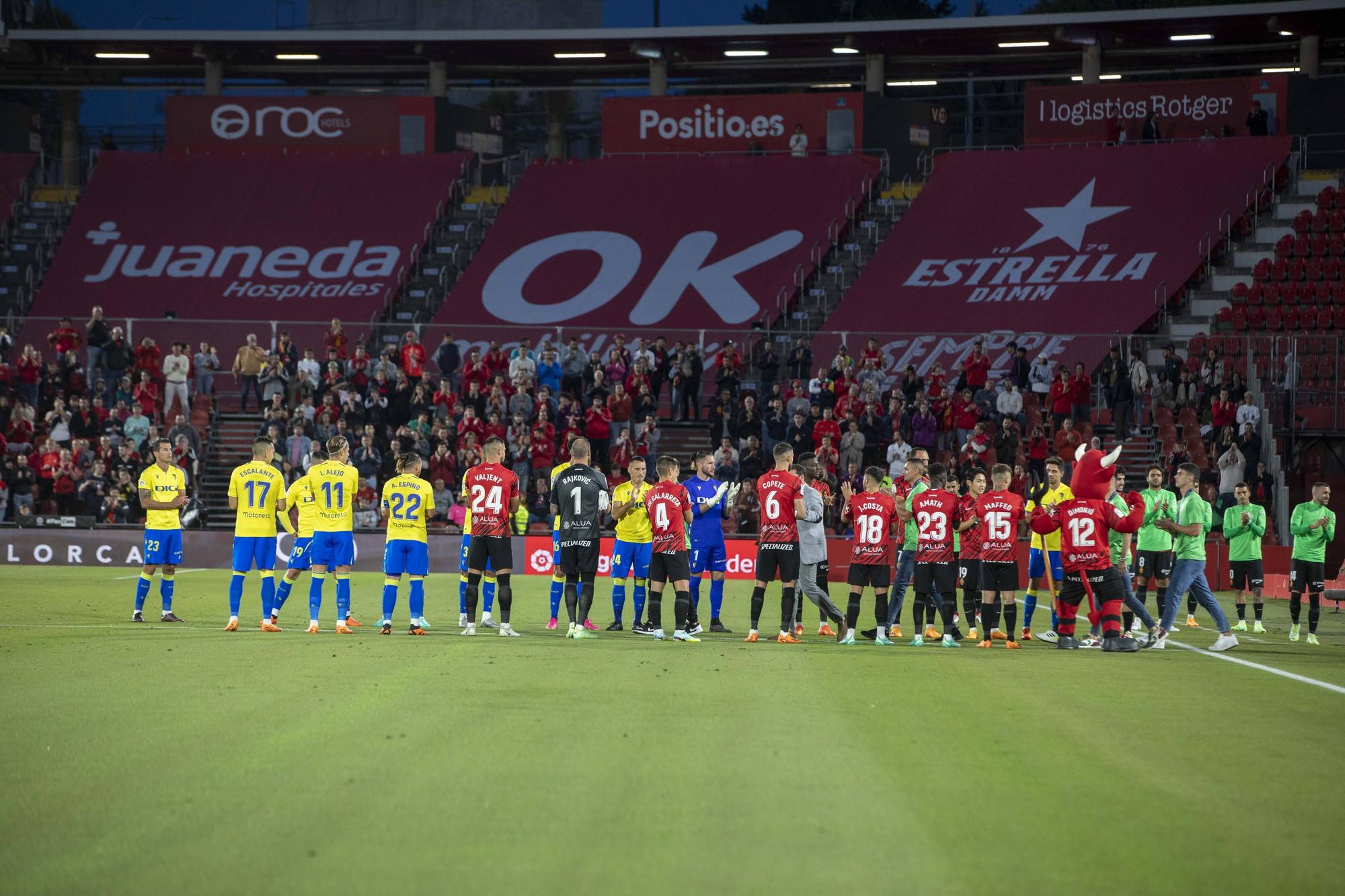 El RCD Mallorca-Cádiz, en fotos