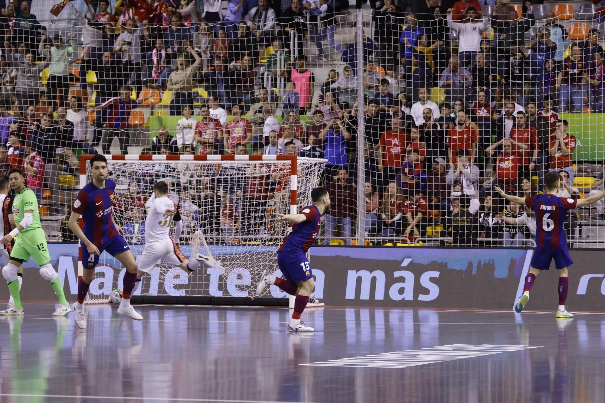 ElPozo Murcia - FC Barcelona, final de la Copa de España de fútbol sala