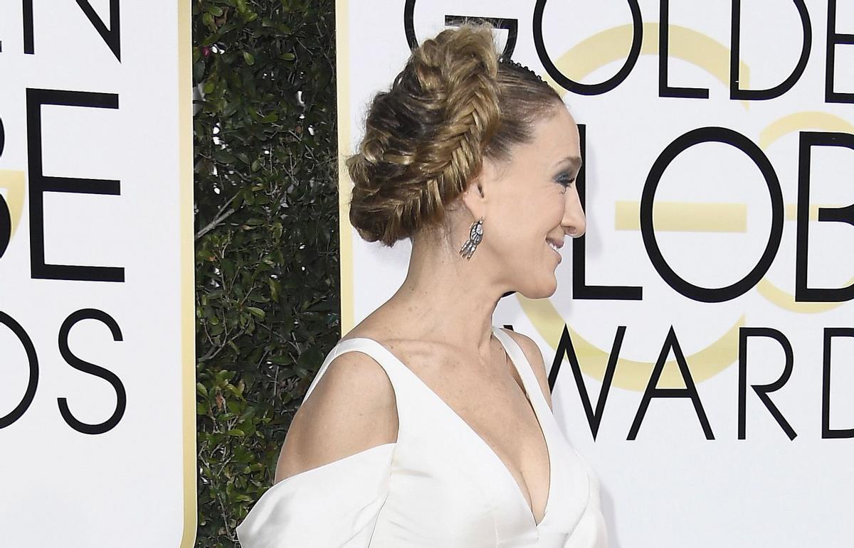 Belleza en los Globos de Oro 2017: Sarah Jessica Parker