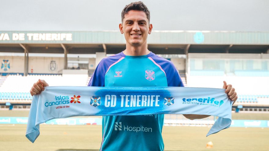 Las primeras palabras del fichaje número 13 del CD Tenerife