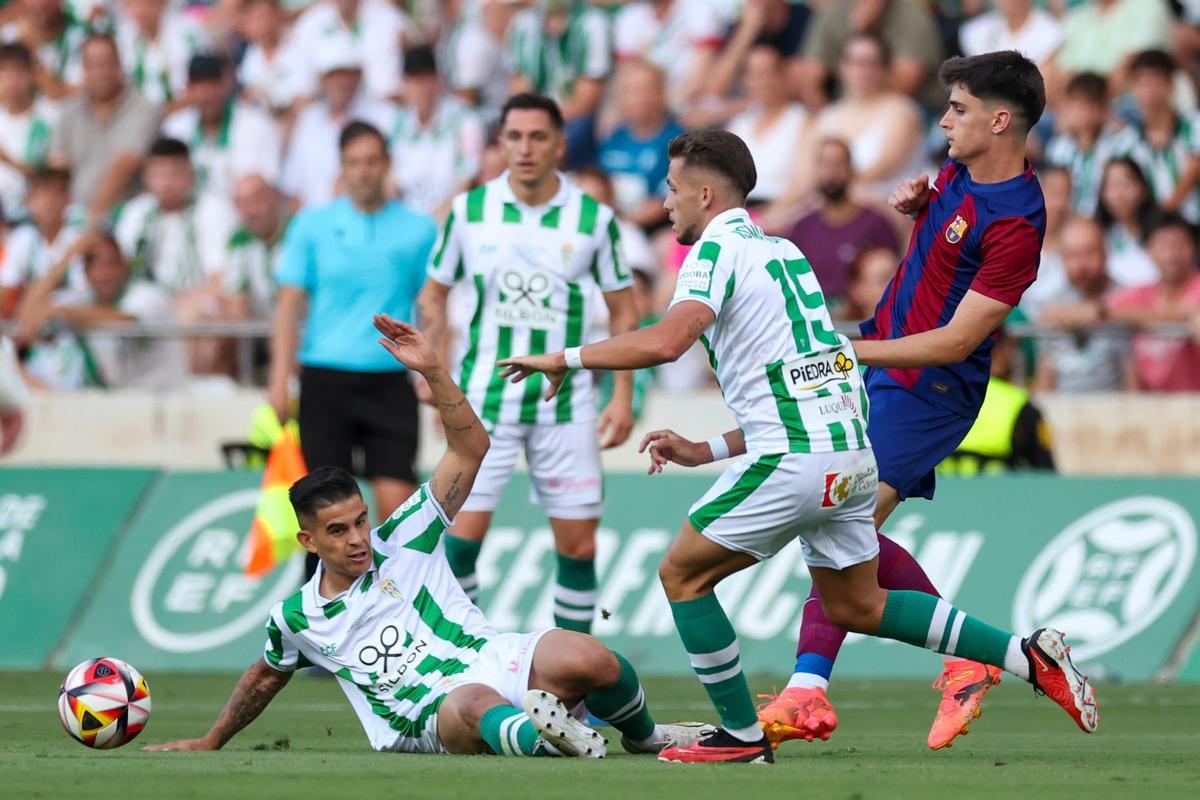 Córdoba - Barça Atlétic, el partido del playoff de ascenso a Segunda división, en imágenes.