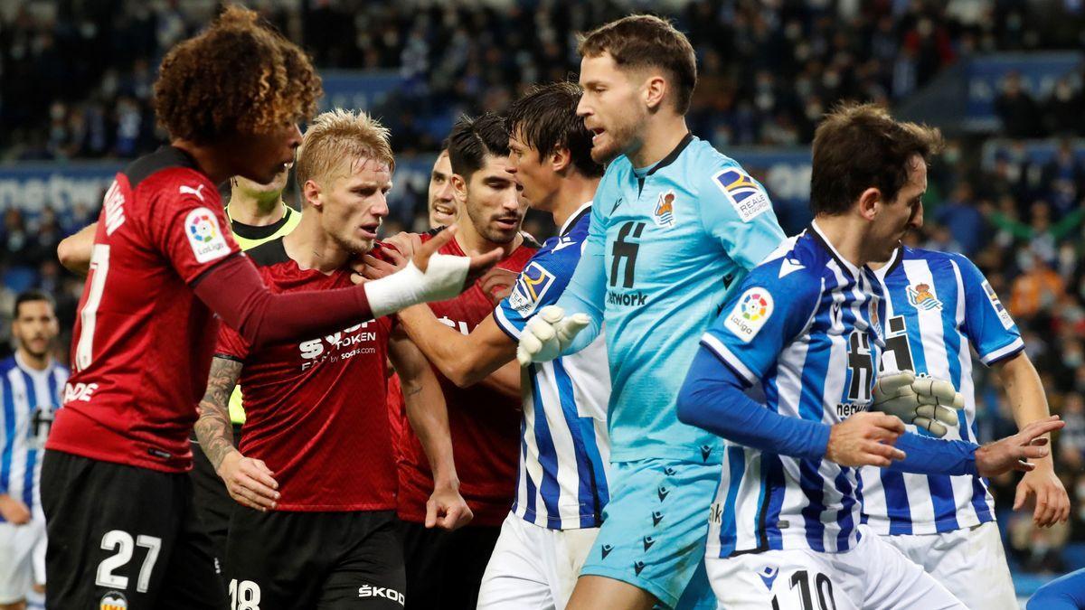 Tangana en el Real Sociedad - Valencia.